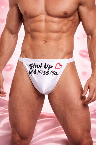 Men novelty kiss - novelty, posing