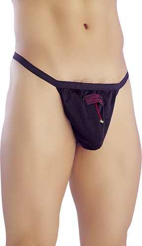 Mens ring bell posing pouch - bell,