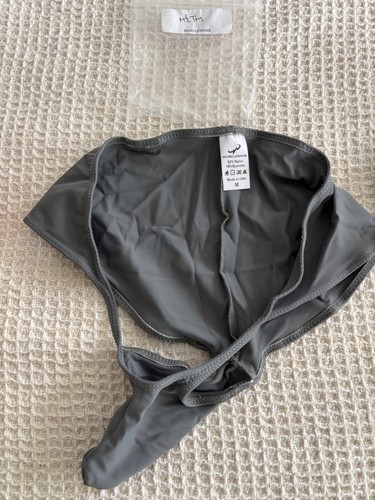 New grey muscleskins men s - new, m