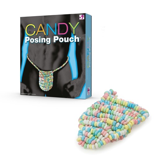 Adults candy posing - posing, pouch