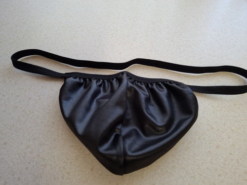 Mens black wet - , look