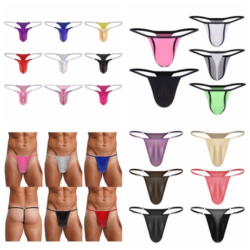 Men micro bulge pouch shiny - men,