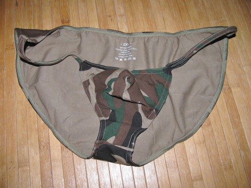 Camouflage posing strap brief - camouflage,
