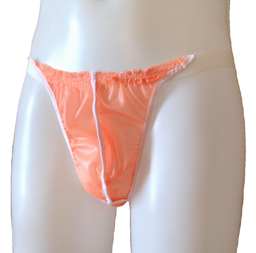 Latex jock rubber men briefs - latex,