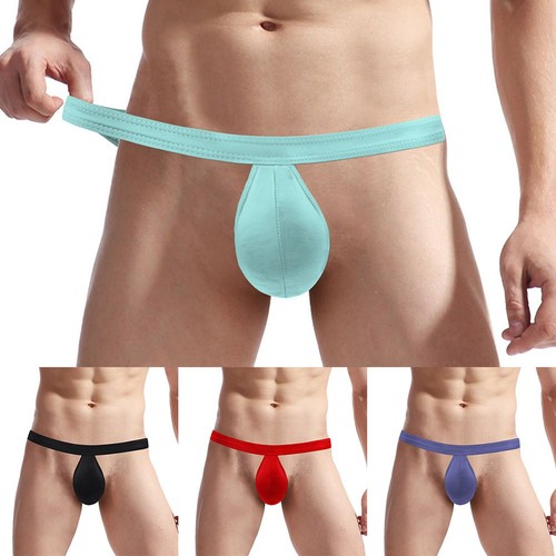 Men enhance pouch thong bikini - enhance,