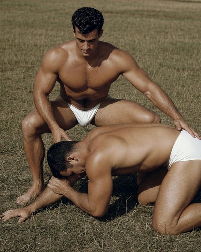 Gay interest white male - interest, posing